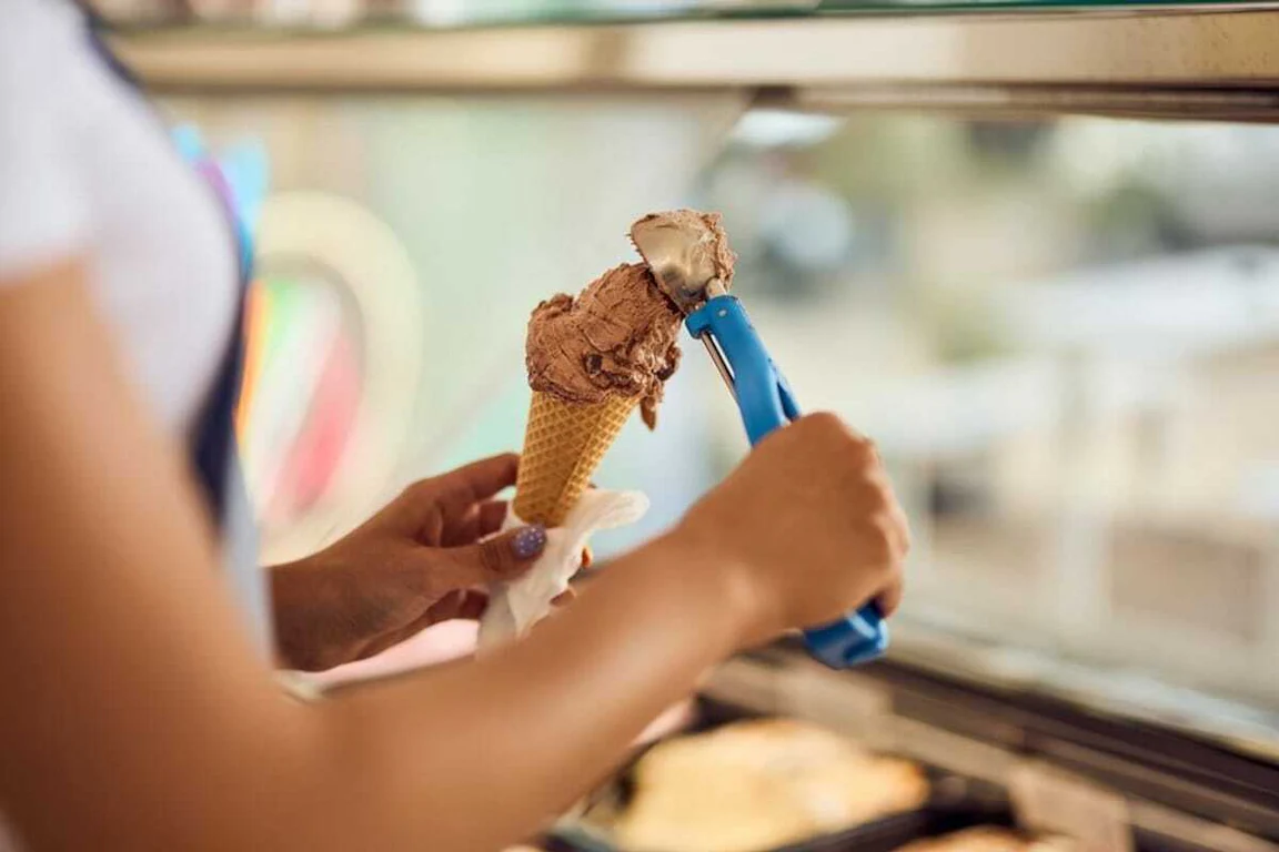 Millie on michigan ice cream